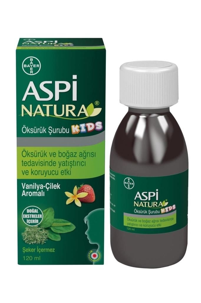 AspiNatura Kids Öksürük Şurubu 120 ml