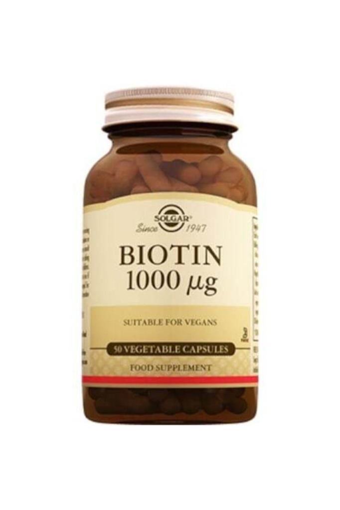 Solgar Biotin 1000 Mg 50 Kapsül