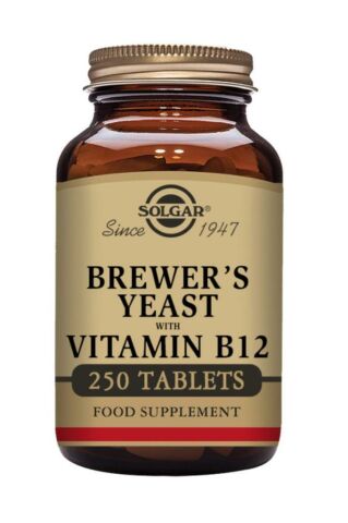 Solgar Brewer'S Yeast With Vitamlin B12 250 Tabet