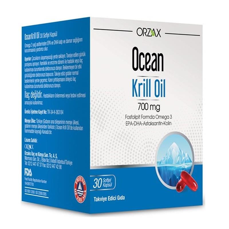 Ocean Krill Oil 30 Kapsül