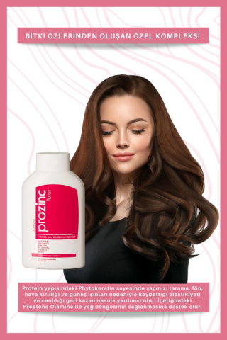 Prozinc Woman İşlem Görmüş Saçlar İçin Şampuan 300 Ml 3 Al 2 Öde(Kırmızı)