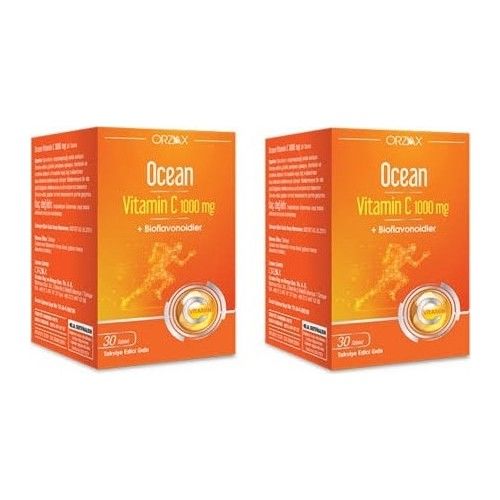 Ocean Vitamin C 1000 mg 30 Tablet 2 Kutu