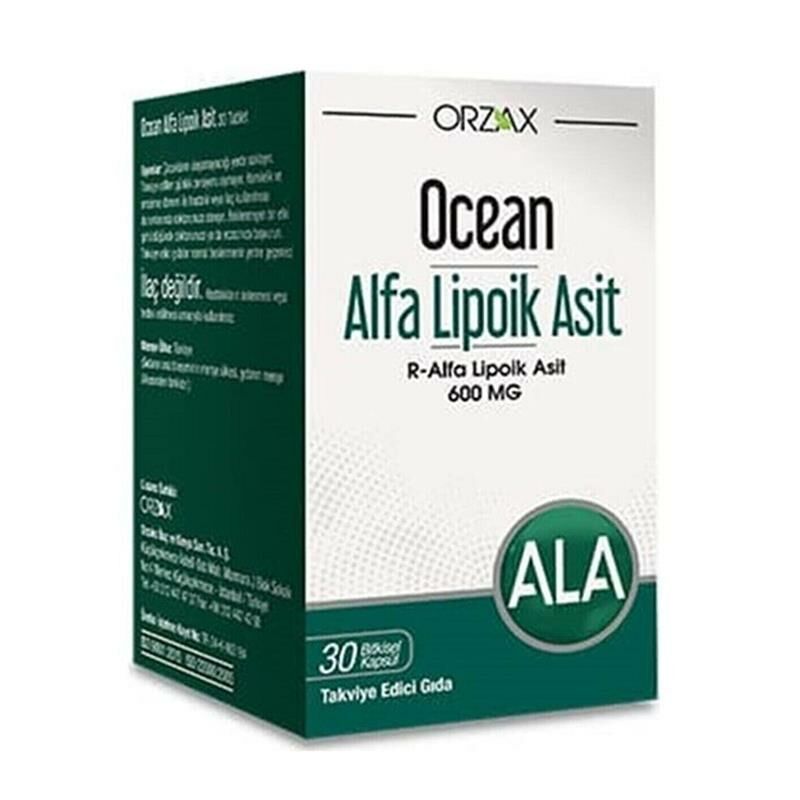 Ocean Alfa Lipoik Asit 600 Mg 30 Kapsül