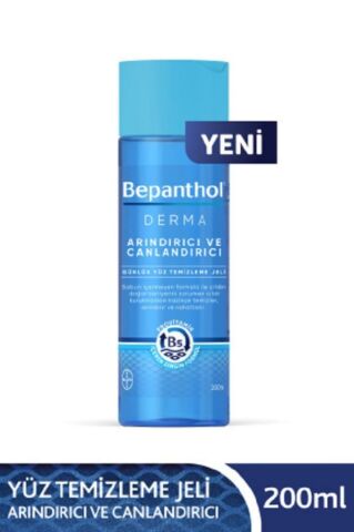 Bepanthol Derma Arındırıcı Canlandırıcı Günlük Yüz Temizleme Jeli 200Ml