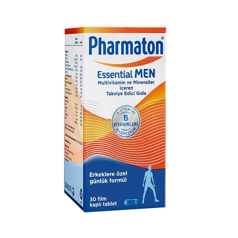 Pharmaton Essential Men Multivitamin Ve Mineral 30 Kapsül