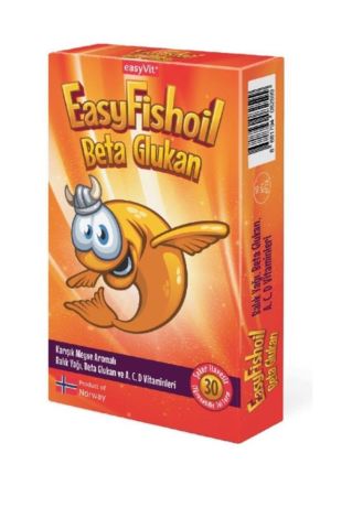 Easyfishoil Beta Glukan Çiğnenebilir 30 Jel Form