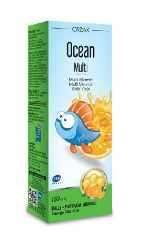 Ocean Multi Omega3 150 Ml Şurup