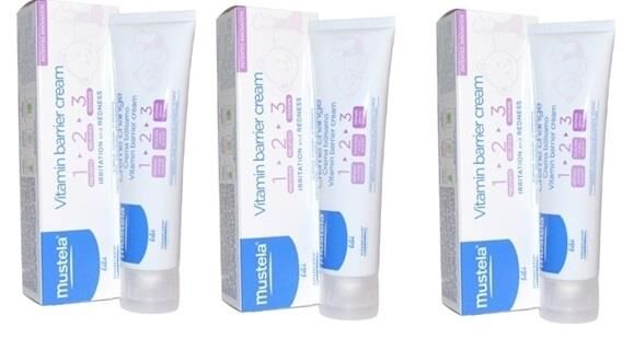 Mustela Vitamin Barrier Pişik Kremi 100 Gr 3 Adet