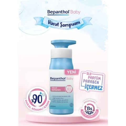 Bepanthol Baby Vücut Şampuanı 400 ml