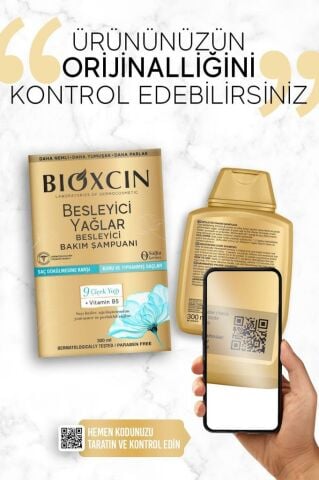 Bioxcin Besleyici Yağlar Bakım Şampuanı 300 ML - Sülfatsız, Kuru ve Yıpranmış Saçlar Saç Dökülme Karşıtı