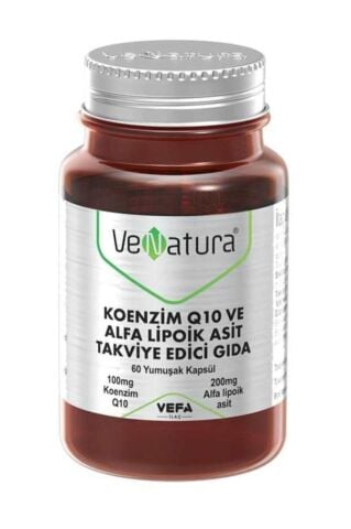 Venatura Koenzim Q10 Ve Alfa Lipoik Asit 60 Kapsül