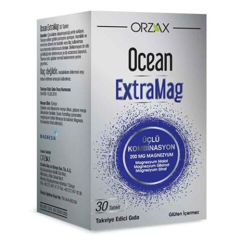 Ocean ExtraMag Magnezyum 30 Tablet