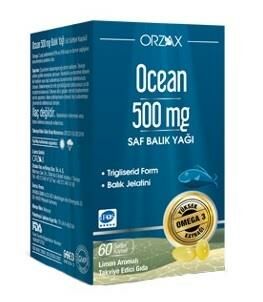 Ocean 500 Mg Omega 3 Balık Yağı 60 Kapsül