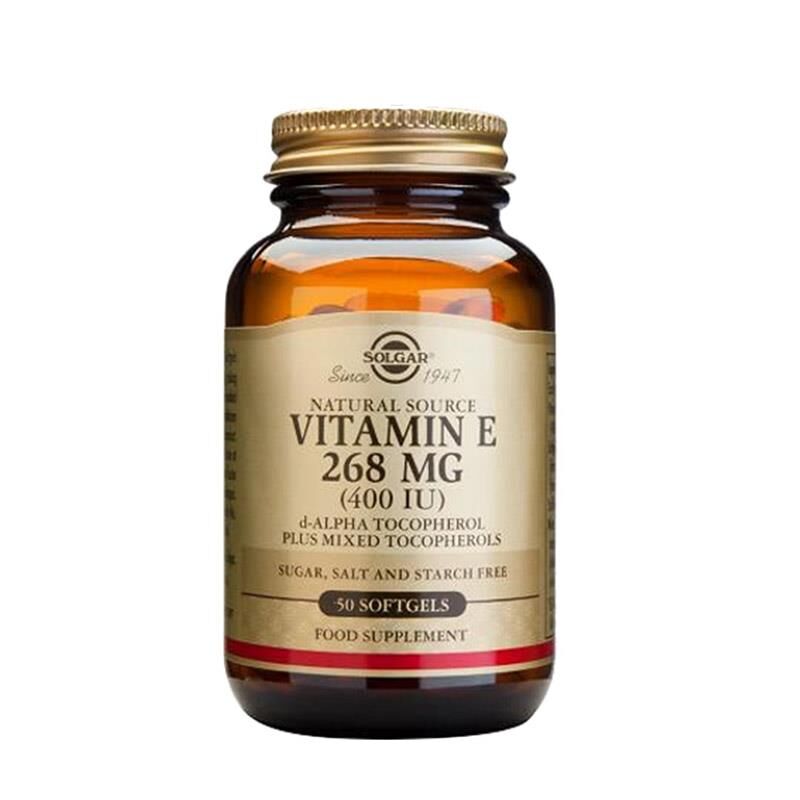 Solgar Vitamin E 400 İu 50 Kap.