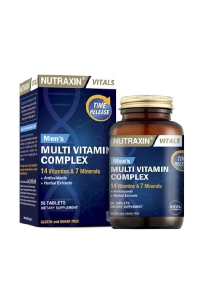 Nutraxin Mens Multi Vitamin Complex 60 Tablets