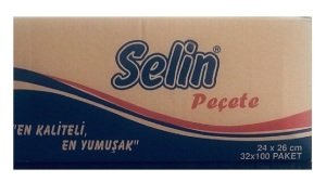 SELİN Servis Peçete 32 pak 24*24 100 LÜ