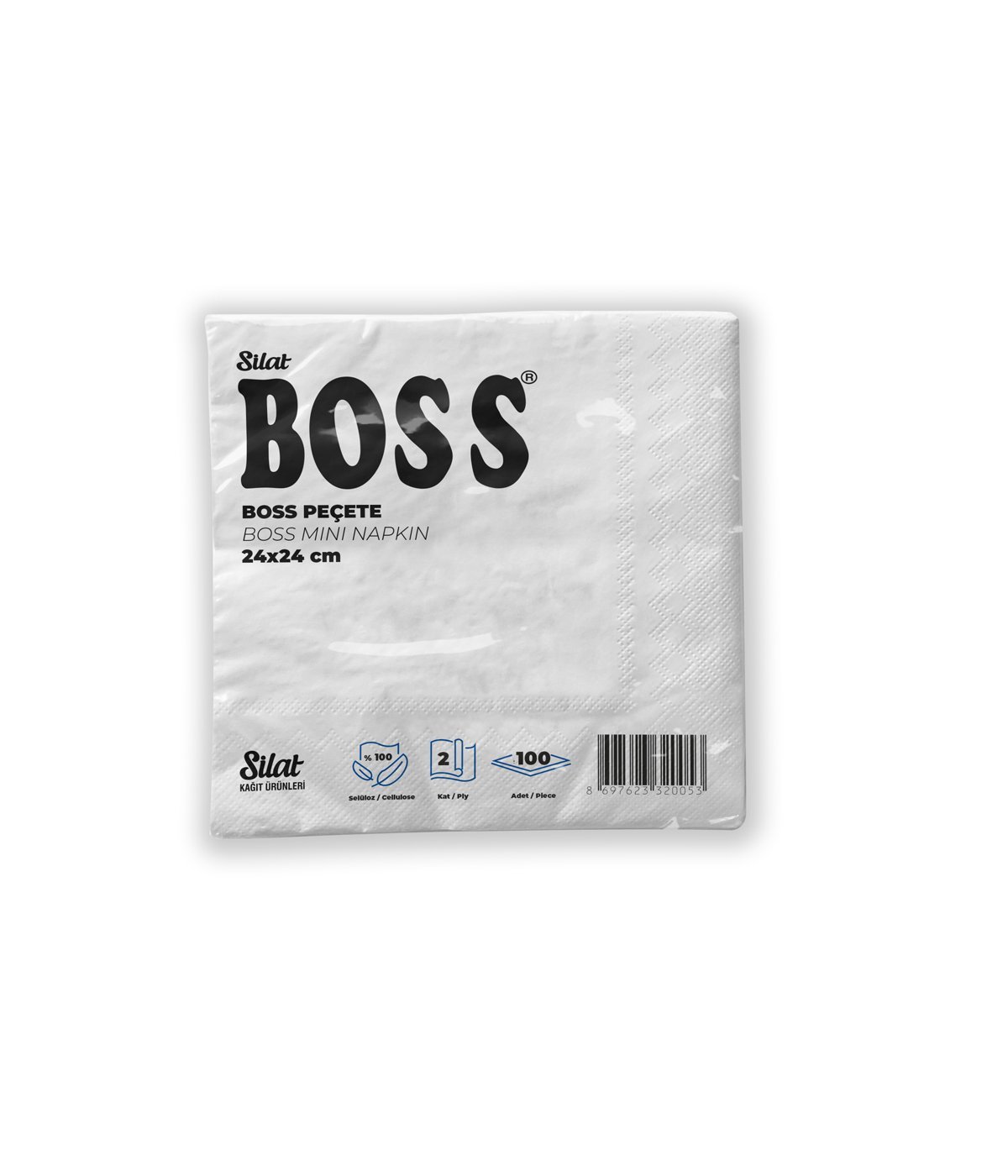 BOSS Peçete 100 LÜ 50 pak 24*24