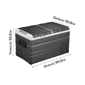 Icepeak Rocha Kompresörlü Buzdolabı 115 Litre