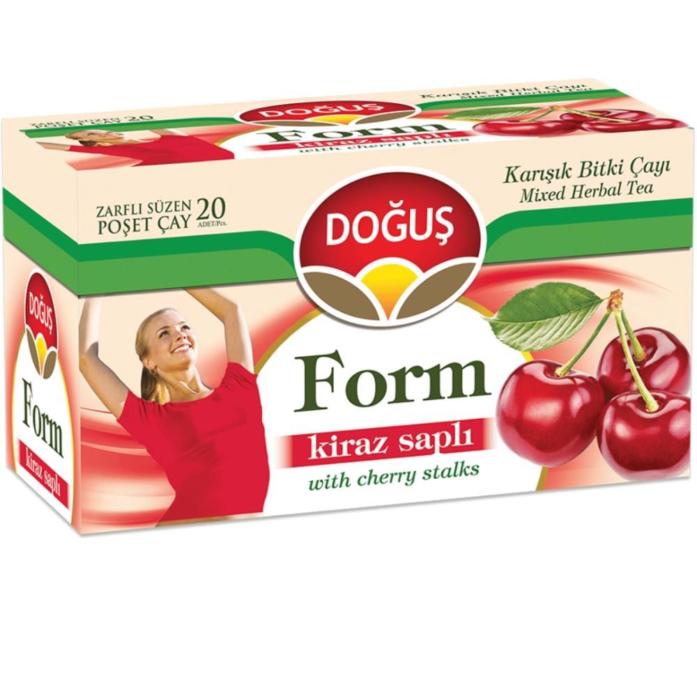 Doğuş Form Kiraz Saplı Çay 20 Li(Kopya)
