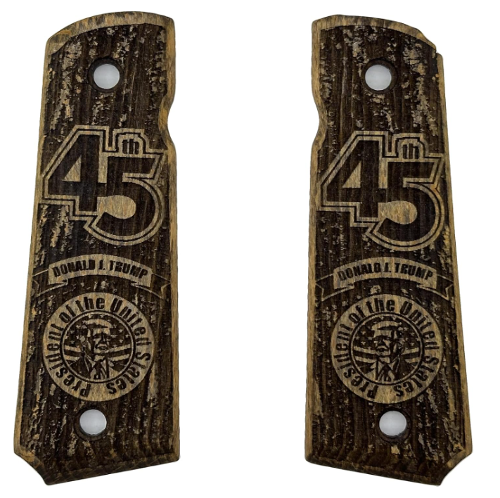 Zib Grips Silah Kabzası - Colt 1911, Girsan MC 1911 ile Uyumlu - Açık Kahverengi Renk - CLT1911UC092