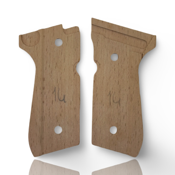 Zib Grips Silah Kabzası - Girsan Yavuz 16, Beretta F92 ile Uyumlu - Sadece vernik uygulanmış - BRTF92SV048