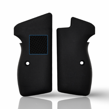 Zib Grips Silah Kabzası - Sigsauer P210 ile Uyumlu - Siyah Renk - Polimer Malzemesinden Yapılma - POSSP210SY002