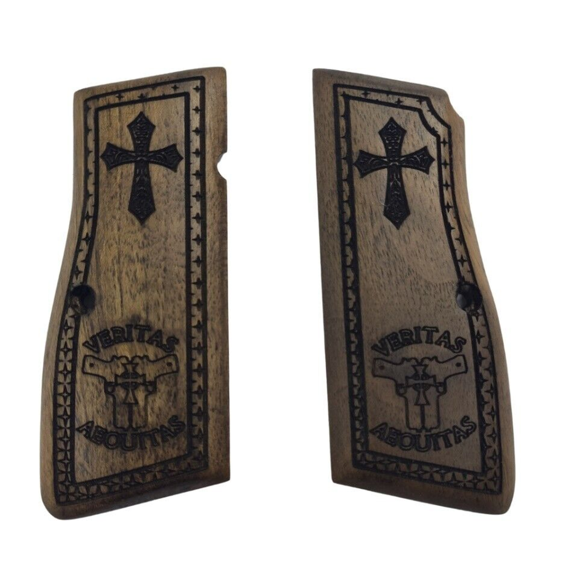 Zib Grips Silah Kabzası - Zig 14, Browning HP, High Power 14, Dik Kasa, Browning Halkalı (Halka için kesim yaptırmak için mesaj atın), Halkasız ile Uyumlu - Açık Kahverengi Renk - BRWHPUC006