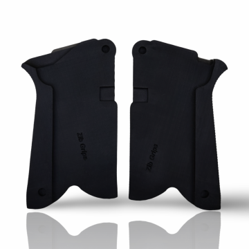 Zib Grips Silah Kabzası - Ruger P85 Serisi ile Uyumlu - Siyah Renk - Polimer Malzemesinden Yapılma - PORGRP85SY001