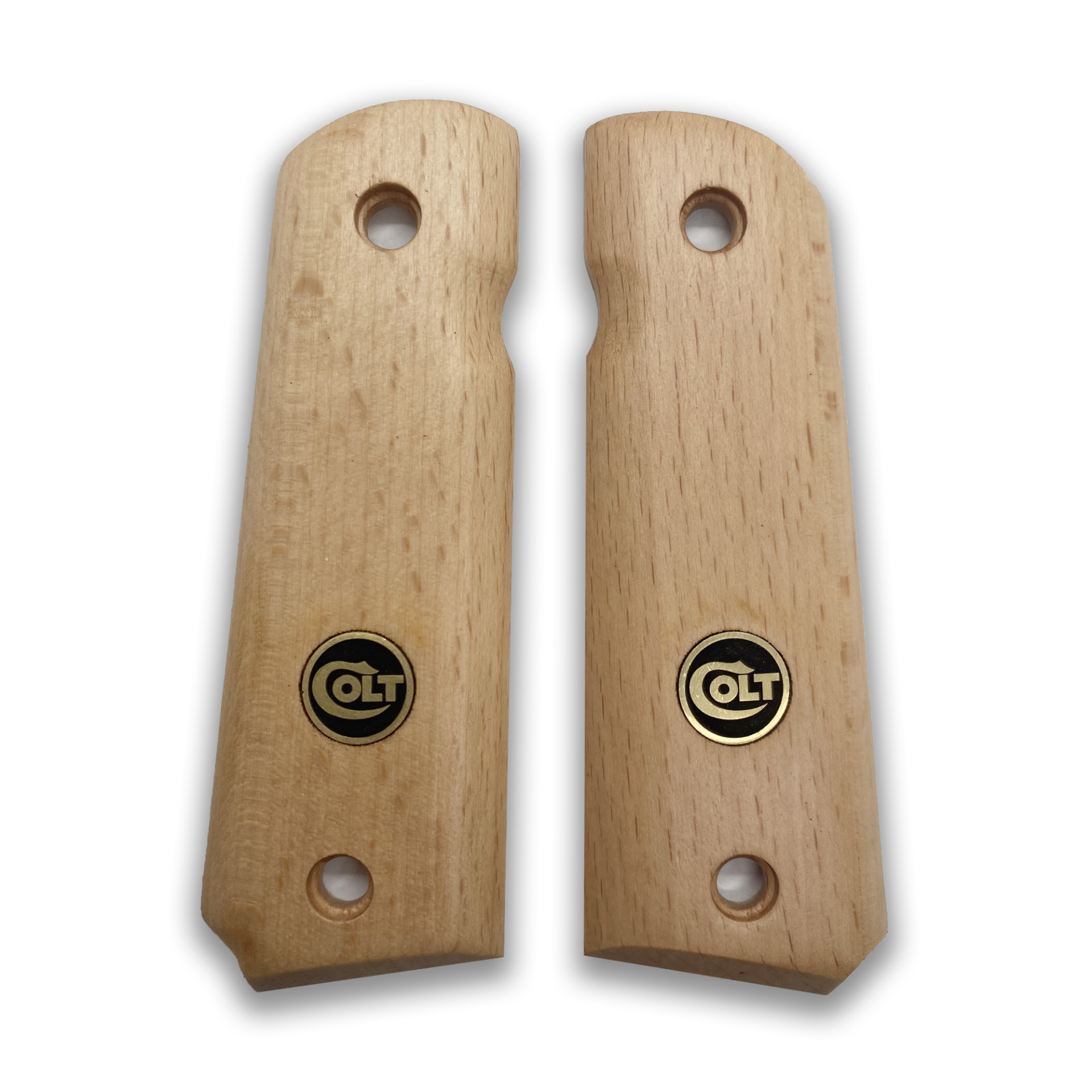 Zib Grips Silah Kabzası - Colt 1911, Girsan MC 1911 ile Uyumlu - Sadece vernik uygulanmış - Metal Logolu - CLT1911SV037L1