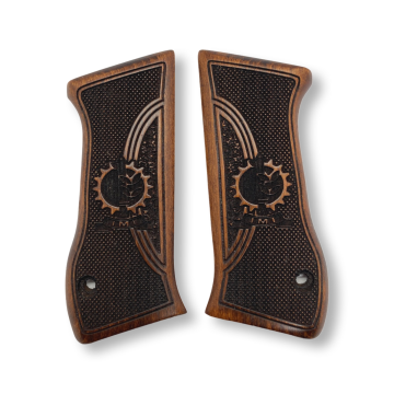 Zib Grips Silah Kabzası - Jericho 941, 941F, 941S, 941 FS ile Uyumlu - Koyu Kahverengi Renk - JR941CV004