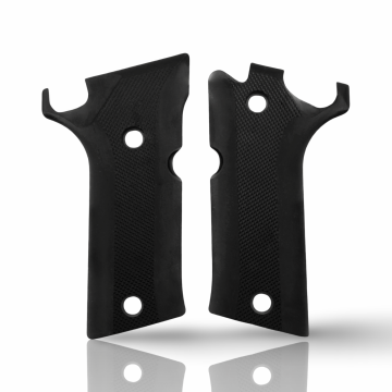 Zib Grips Silah Kabzası - Beretta 92 X Performans ile Uyumlu - Siyah Renk - Polimer Malzemesinden Yapılma - POBRT92XPSY001