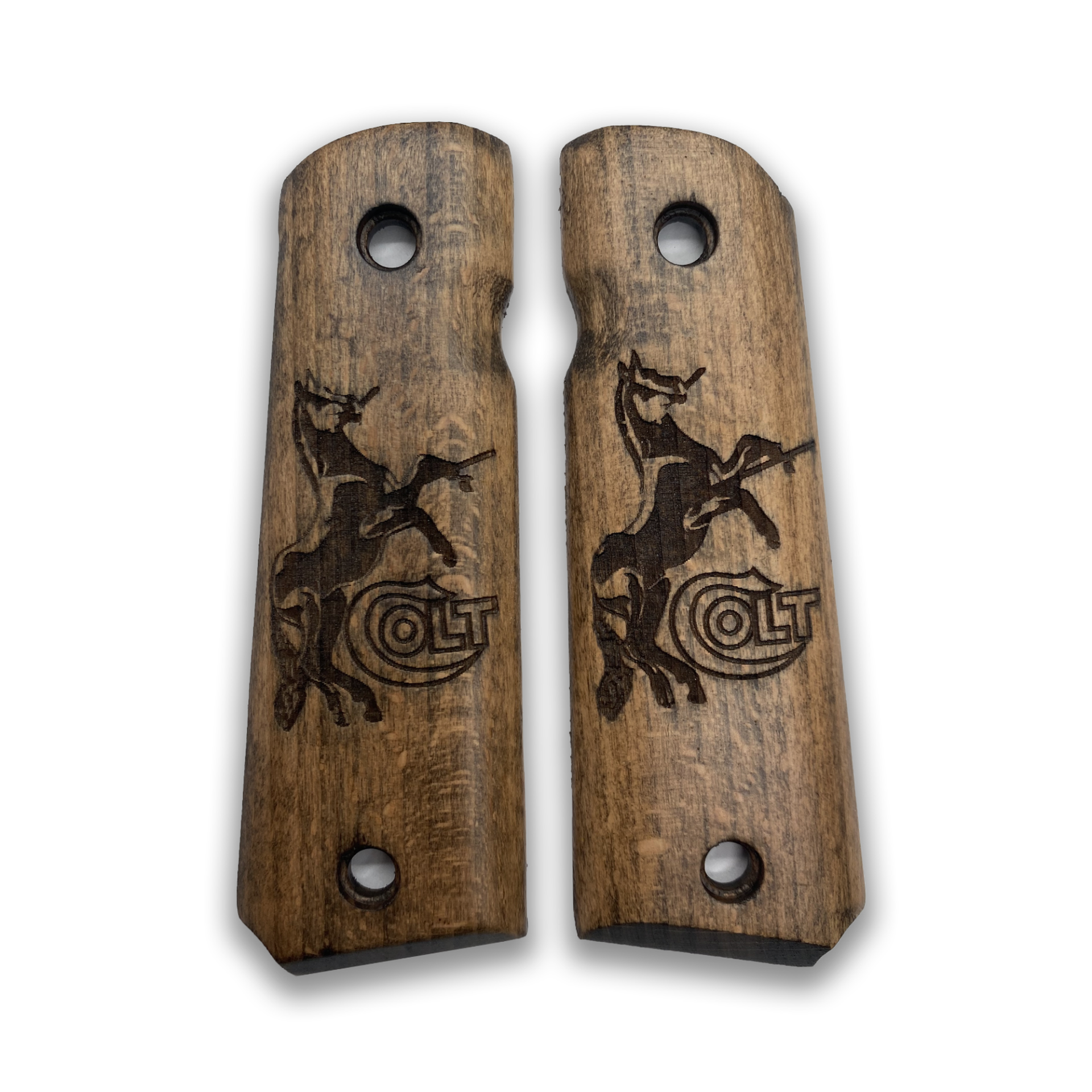 Zib Grips Silah Kabzası - Colt 1911, Girsan MC 1911 ile Uyumlu - Açık Kahverengi Renk - CLT1911UC034