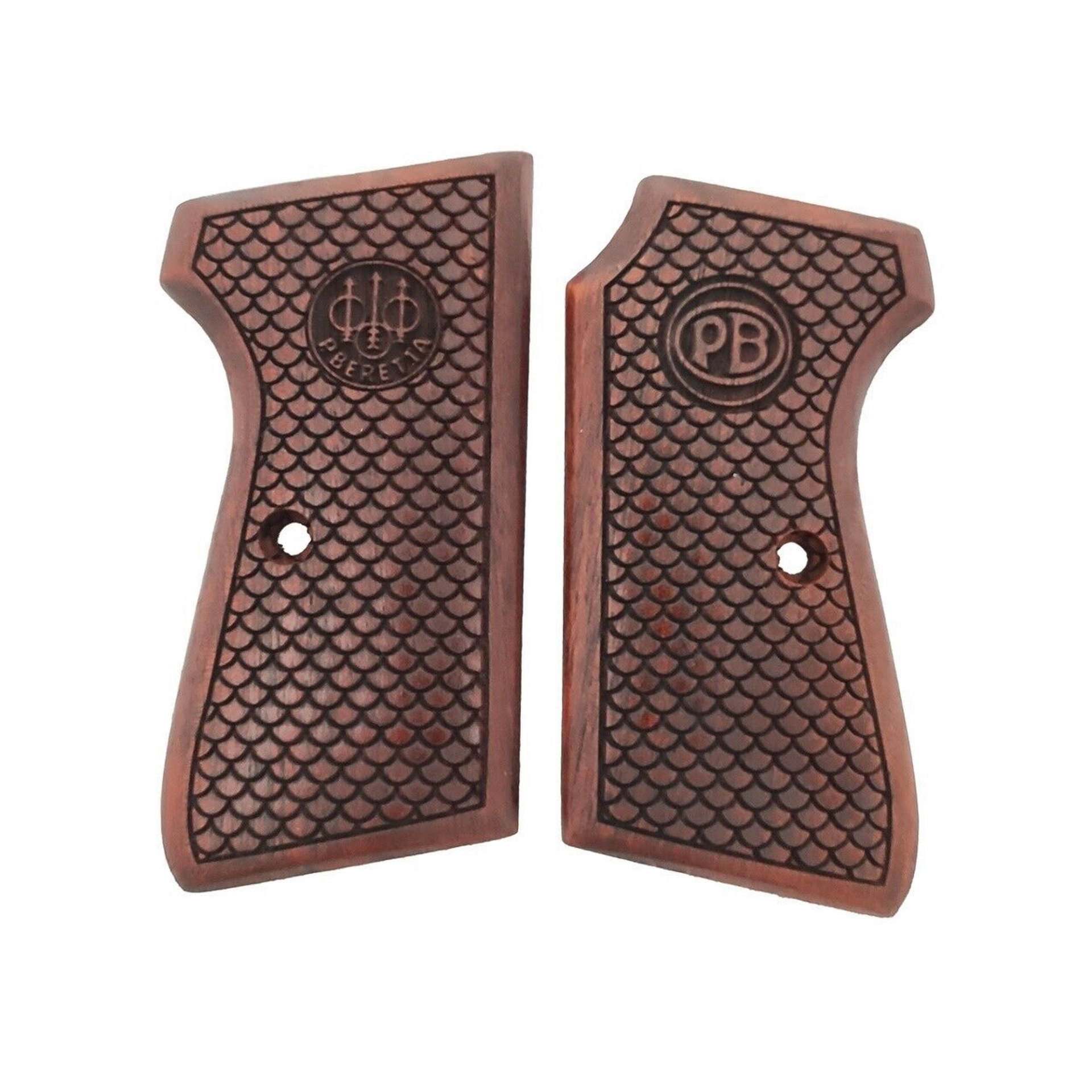 Zib Grips Silah Kabzası - Beretta 51-52 ile Uyumlu - Meşe Renk - BRT5152MS002
