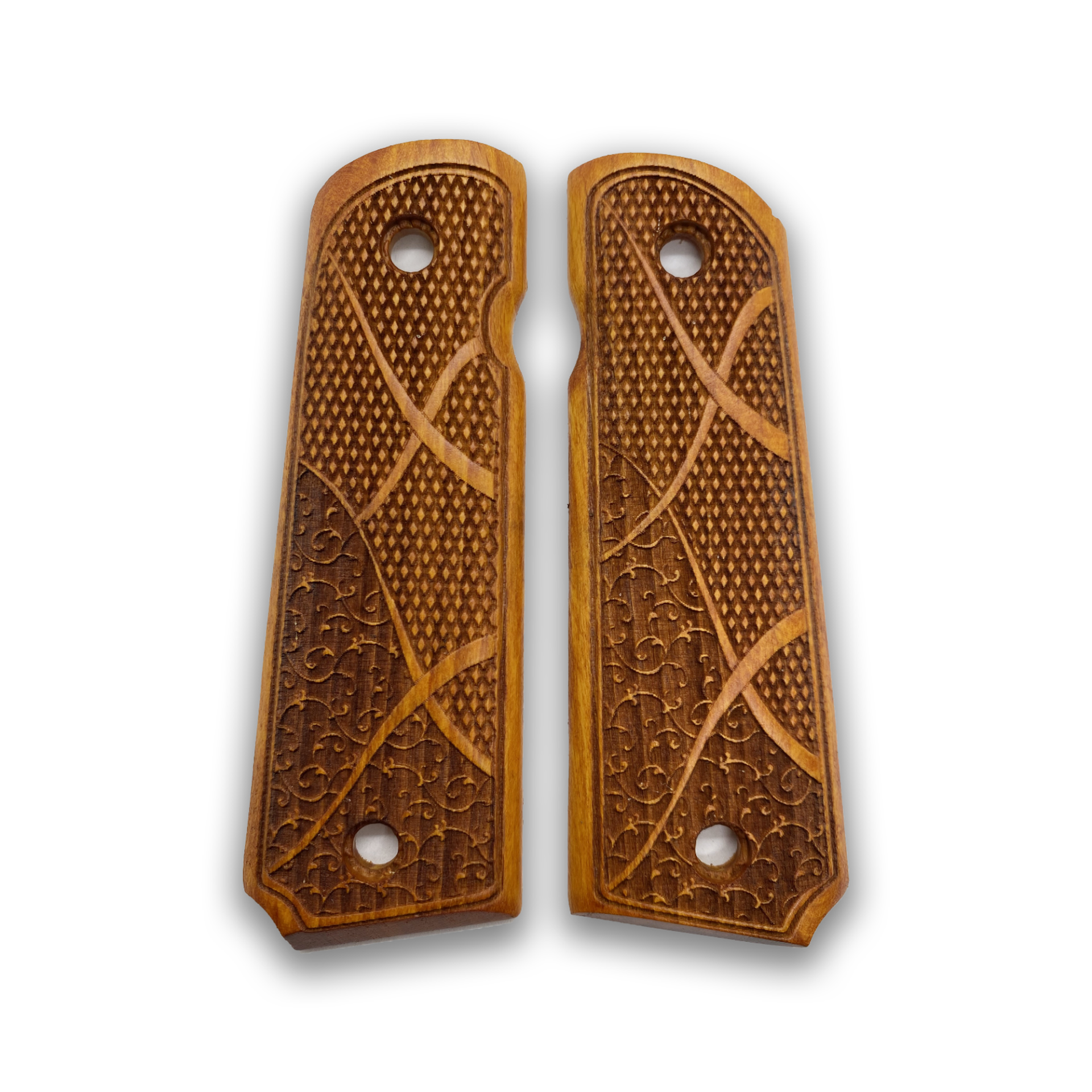 Zib Grips Silah Kabzası - Colt 1911, Girsan MC 1911 ile Uyumlu - Sarı Renk - CLT1911SR031