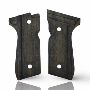Zib Grips Silah Kabzası - Girsan Yavuz 16, Beretta F92 ile Uyumlu - Oksit Renk - Metal Logolu - BRTF92OK010L1