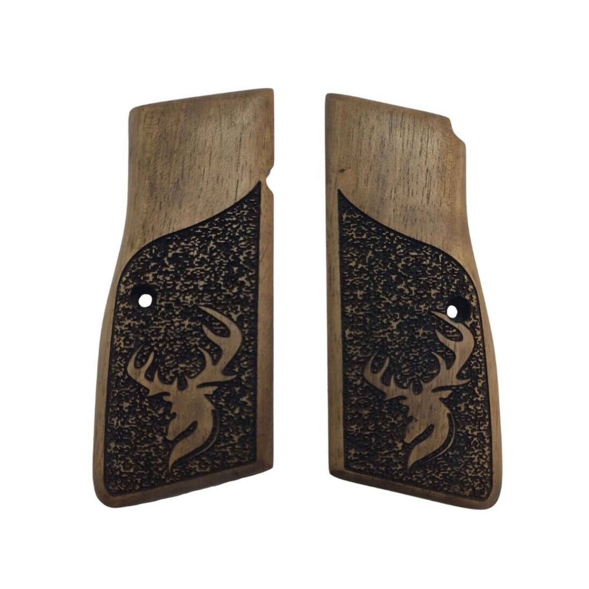 Zib Grips Silah Kabzası - Zig 14, Browning HP, High Power 14, Dik Kasa, Browning Halkalı (Halka için kesim yaptırmak için mesaj atın), Halkasız ile Uyumlu - Açık Kahverengi Renk - BRWHPUC031