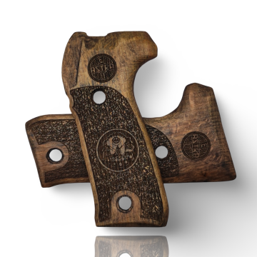 Zib Grips Silah Kabzası - Astra A900 ile Uyumlu - Açık Kahverengi Renk - ASTA900UC001