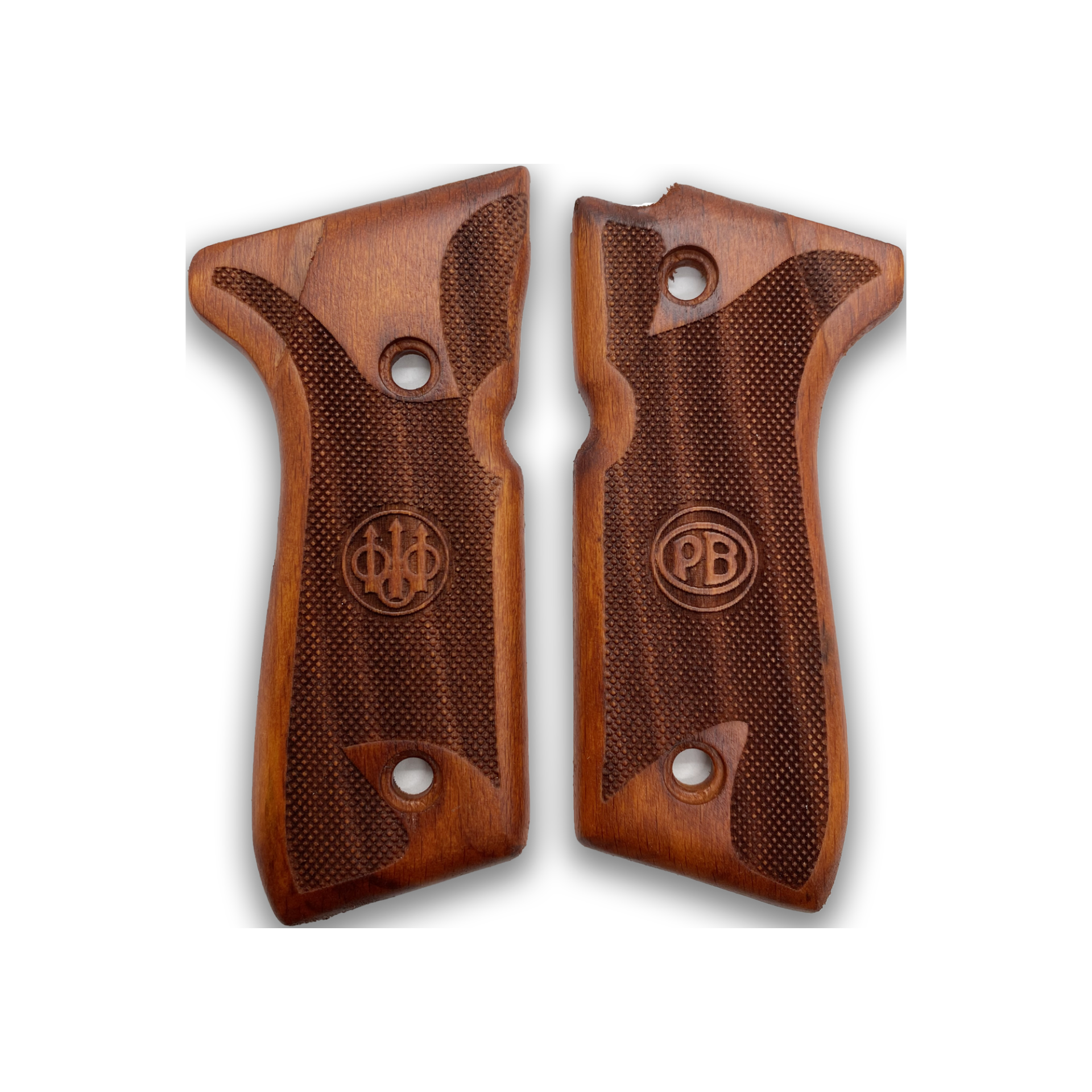 Zib Grips Silah Kabzası - Girsan Yavuz 16, Beretta F92 ile Uyumlu - Meşe Renk - BRTF92MS008