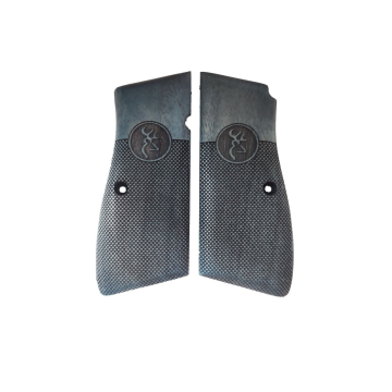 Zib Grips Silah Kabzası - Zig 14, Browning HP, High Power 14, Dik Kasa, Browning Halkalı (Halka için kesim yaptırmak için mesaj atın), Halkasız ile Uyumlu - Mavi Renk - BRWHPMV026