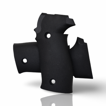 Zib Grips Silah Kabzası - Sigsauer P226 ile Uyumlu - Siyah Renk - Polimer Malzemesinden Yapılma - POSSP226SY001