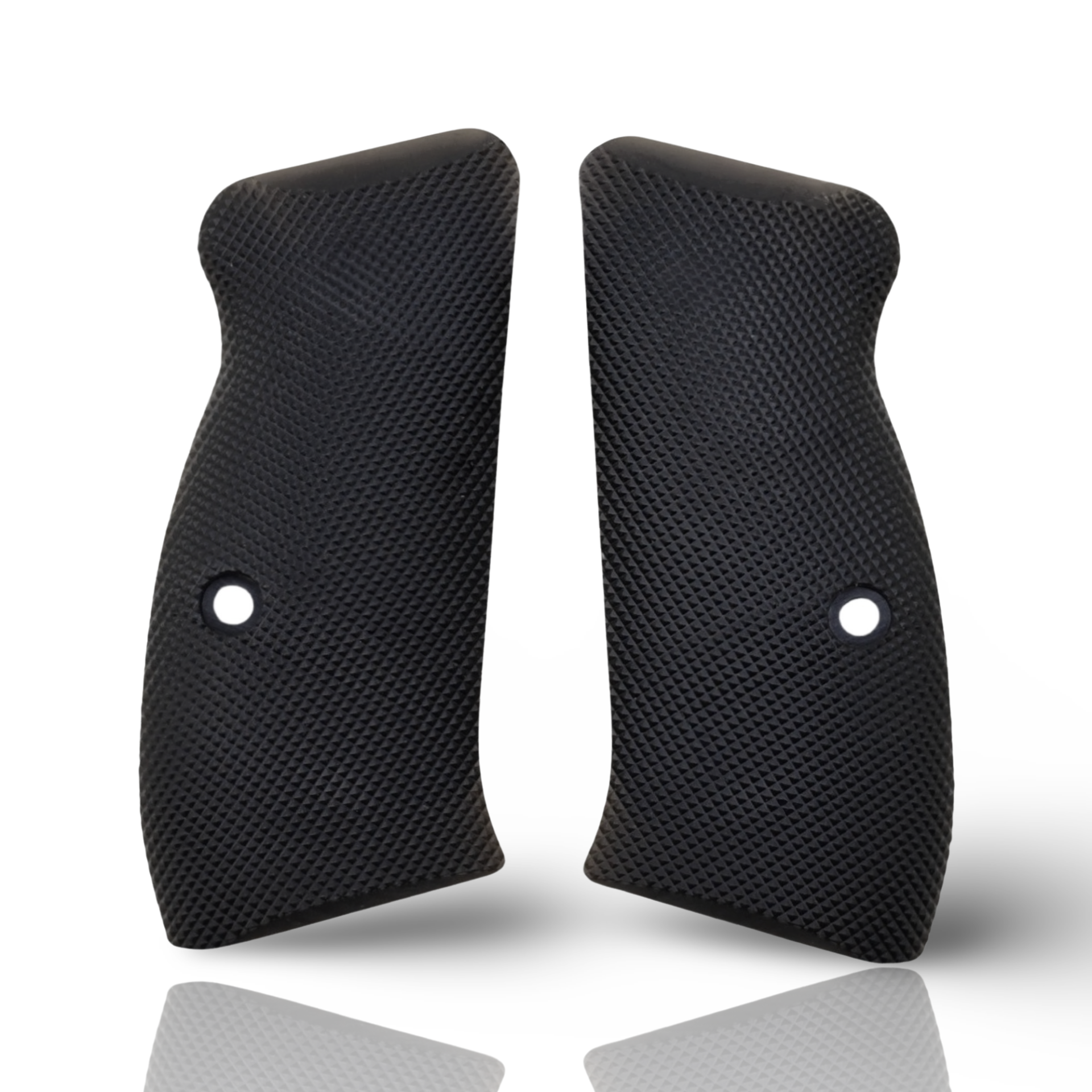 Zib Grips Silah Kabzası - CZ Kompakt, P-01 ile Uyumlu - Siyah Renk - Polimer Malzemesinden Yapılma - POCZCMPSY005