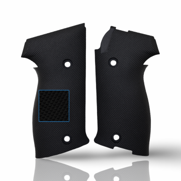 Zib Grips Silah Kabzası - Sigsauer P220 ile Uyumlu - Siyah Renk - Polimer Malzemesinden Yapılma - POSSP220SY001
