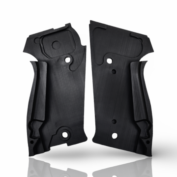 Zib Grips Silah Kabzası - Sigsauer P220 ile Uyumlu - Siyah Renk - Polimer Malzemesinden Yapılma - POSSP220SY001