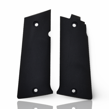 Zib Grips Silah Kabzası - LLama 9mm, LLama IX (Llama 1911) ile Uyumlu - Siyah Renk - Polimer Malzemesinden Yapılma - POLLM45SY001