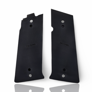 Zib Grips Silah Kabzası - LLama 9mm, LLama IX (Llama 1911) ile Uyumlu - Siyah Renk - Polimer Malzemesinden Yapılma - POLLM45SY001