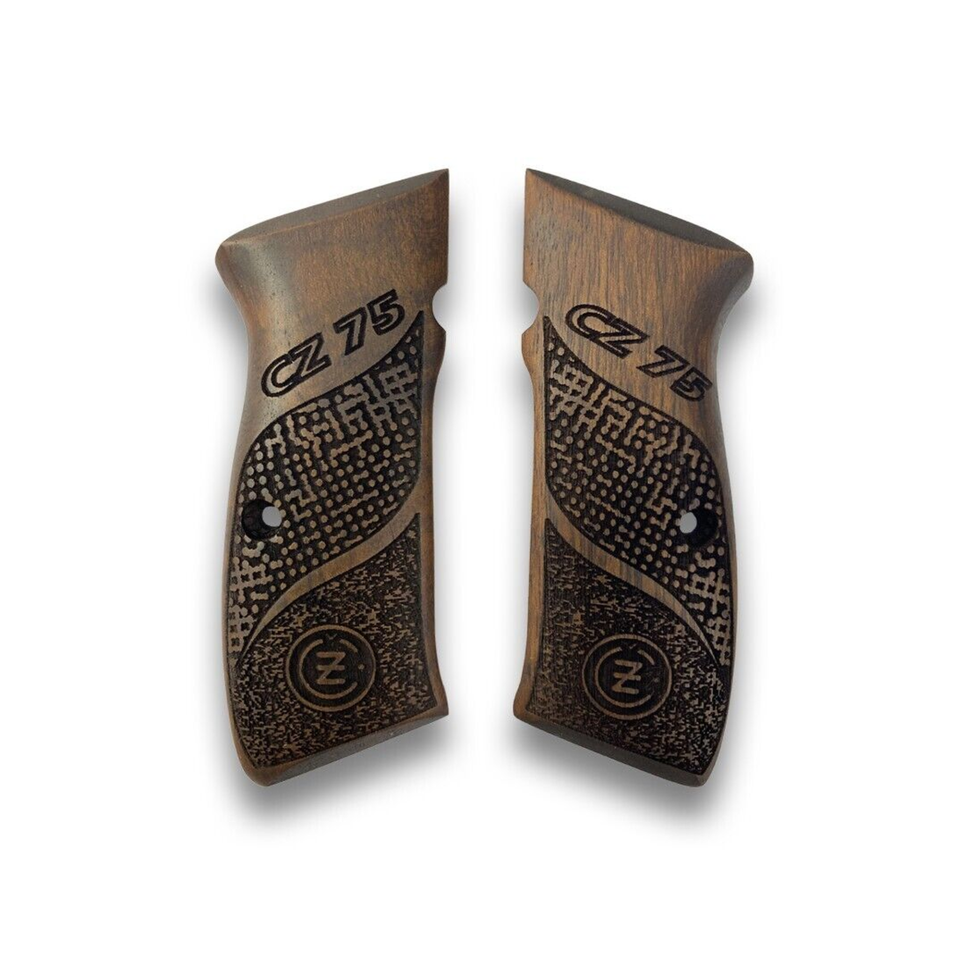 Zib Grips Silah Kabzası - CZ 75, Canik 55, S120, L120 ile Uyumlu - Koyu Kahverengi Renk - CZ75CV053