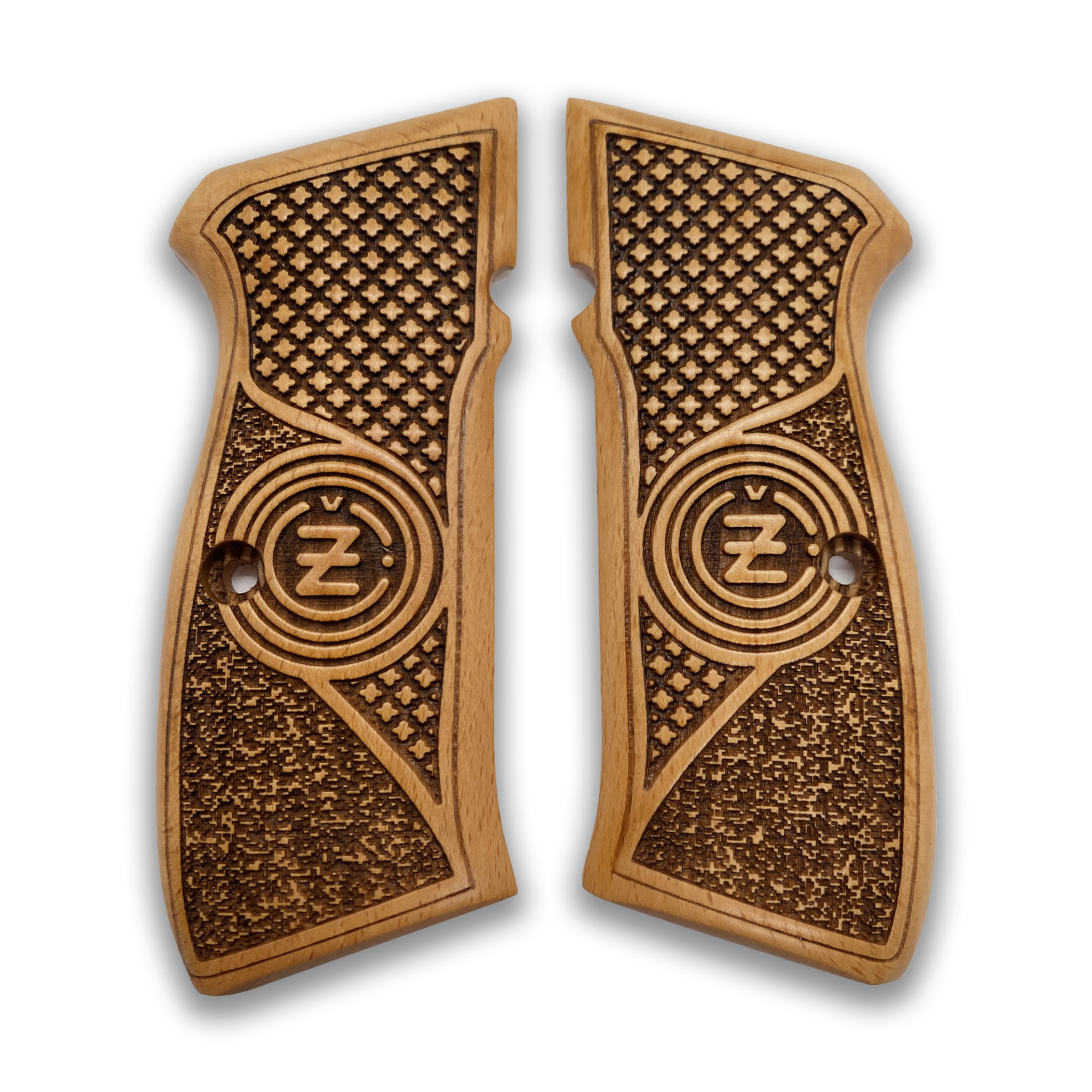 Zib Grips Silah Kabzası - CZ 75, Canik 55, S120, L120 ile Uyumlu - Sadece vernik uygulanmış - CZ75SV021