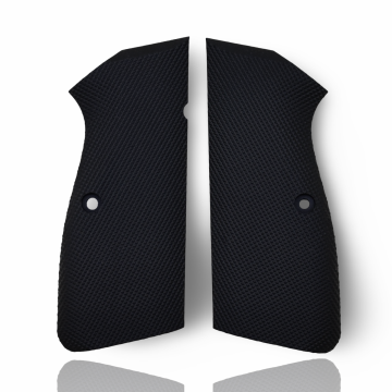 Zib Grips Silah Kabzası - Zig 14, Browning HP, High Power 14, Spor Kasa ile Uyumlu - Siyah Renk - Polimer Malzemesinden Yapılma - POBRWHPSSY005