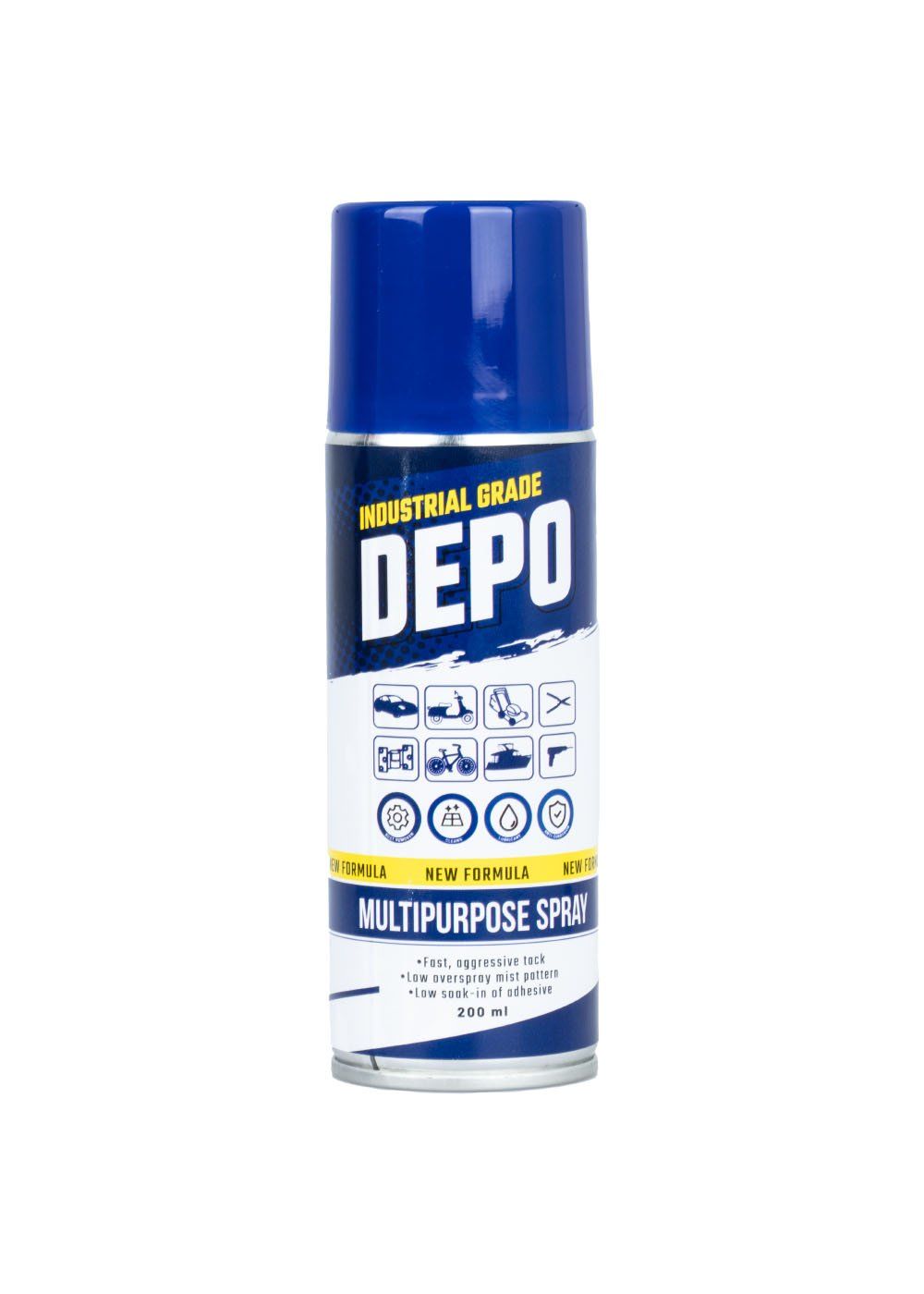 Depo Endüstriyel Silah ve Mekanik Bakım Spreyi – Çok Amaçlı Pas ve Korozyon Önleyici (200 ml)