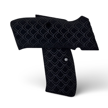 Zib Grips Silah Kabzası - CZ 75, Canik 55, S120, L120 ile Uyumlu - Siyah Renk - CZ75SY065